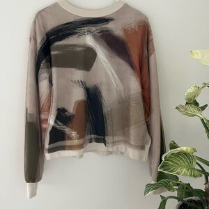 Thrifted in Japan! Ameri Abstract Print Women's Top